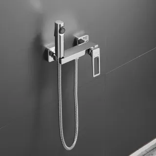 Гигиенический душ со смесителем Shevanik S6805-1 хром